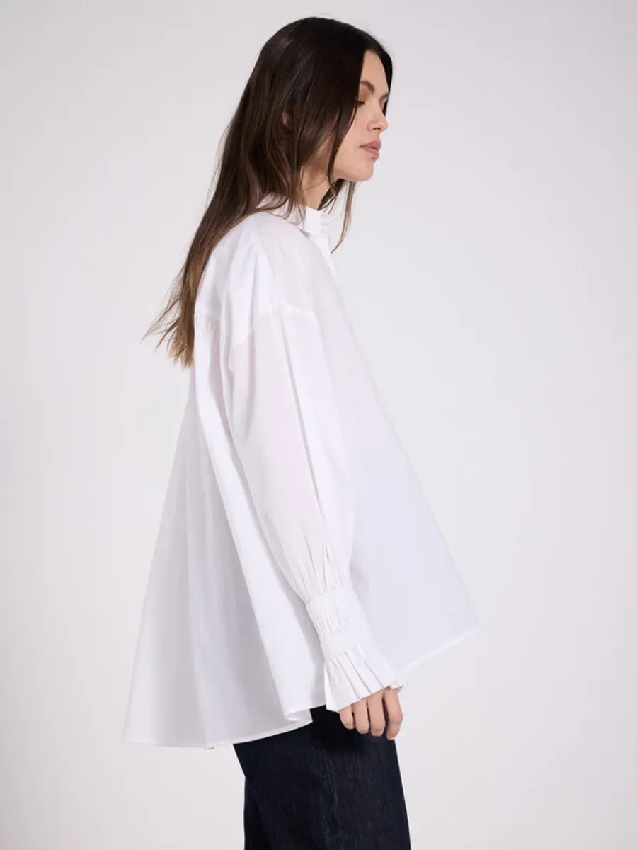 Notshy Camile bluse, hvit